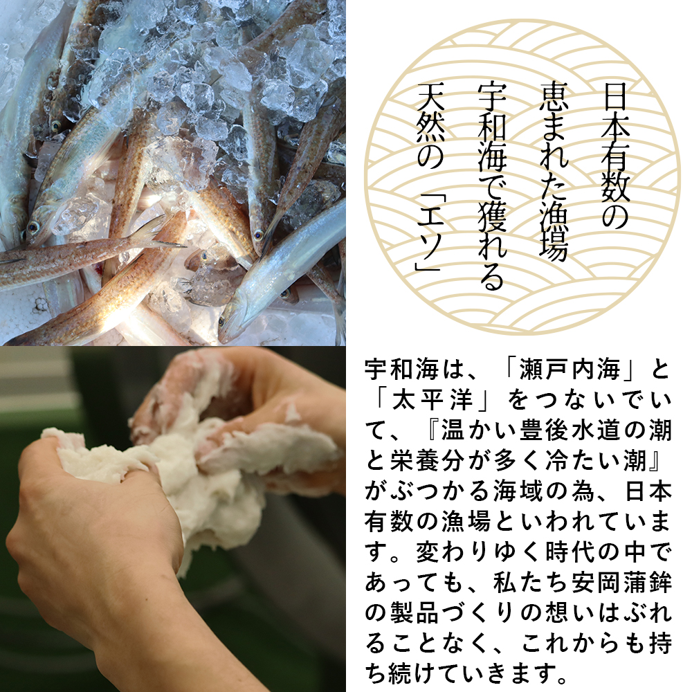 日本有数の恵まれた漁場宇和海で獲れる天然の「エソ」